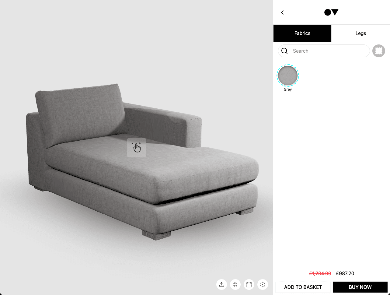 Sales in Configurator